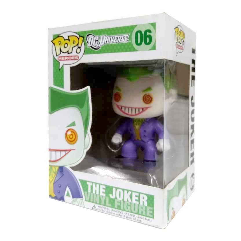 Funko Pop! Heroes DC Universe series 1 The Joker Coringa vinyl figure número 06