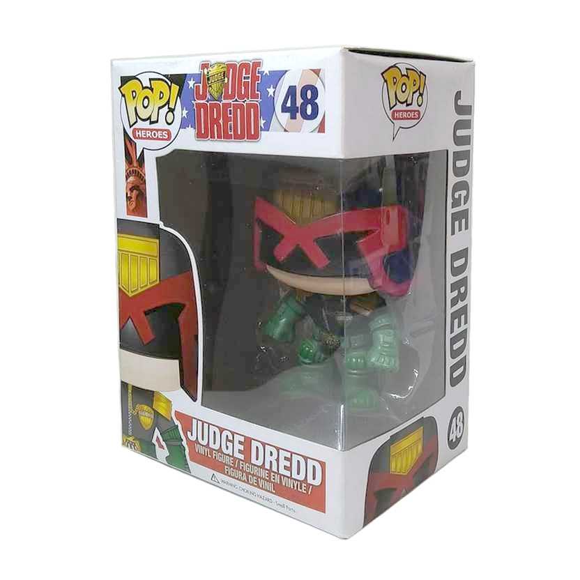 Funko Pop! Heroes Judge Dredd vinyl figure número 48 Vaulted