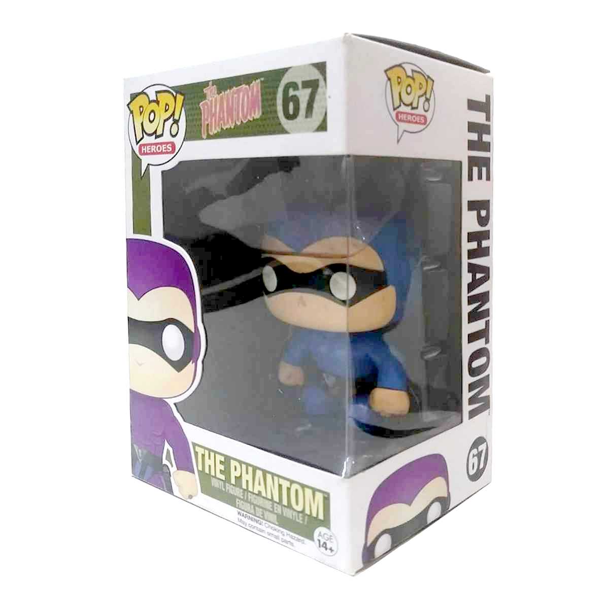 Funko Pop! Heroes The Phantom Blue Fantasma azul vinyl figure número 67