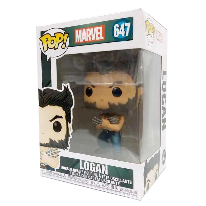 Funko Pop! Marvel X-Men Origins : Wolverine Logan vinyl figure número 647
