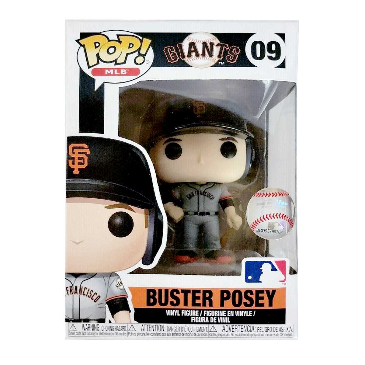 Funko Pop! MLB Baseball Giants Buster Posey vinyl figure número 09