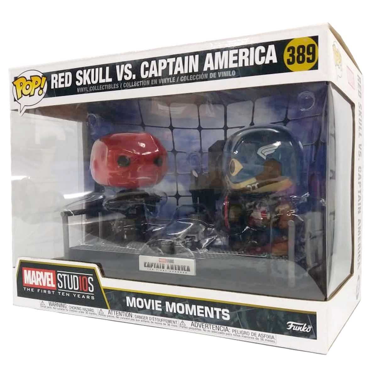 Funko Pop! Movie Moments Red Skull vs. Captain America vinyl figure número 389