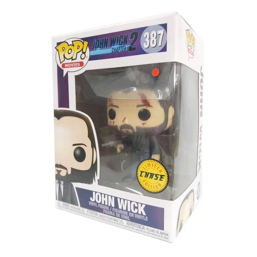Funko Pop! Movies John Wick Chapter 2 CHASE vinyl figure número 387