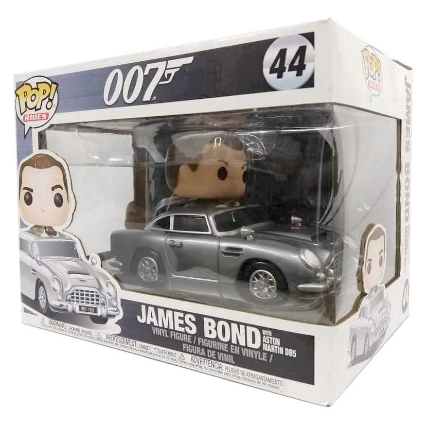 Funko Pop! Rides 007 James Bond com Aston Martin DB5 vinyl figure número 44