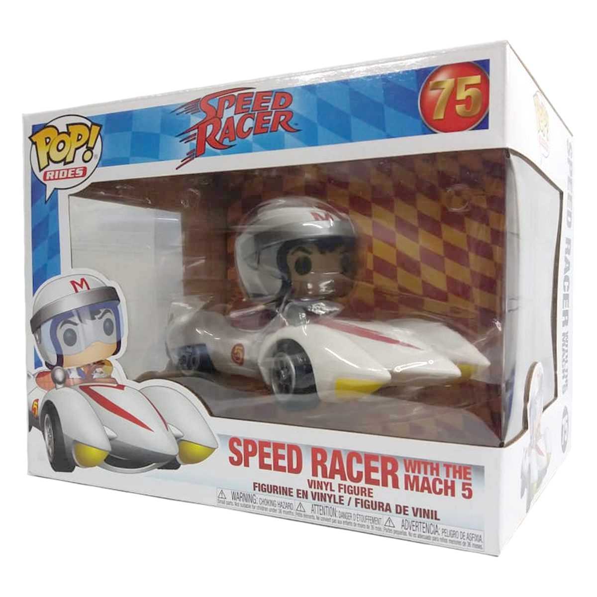 Funko Pop! Rides Speed Racer with The Mach 5 vinyl figure número 75