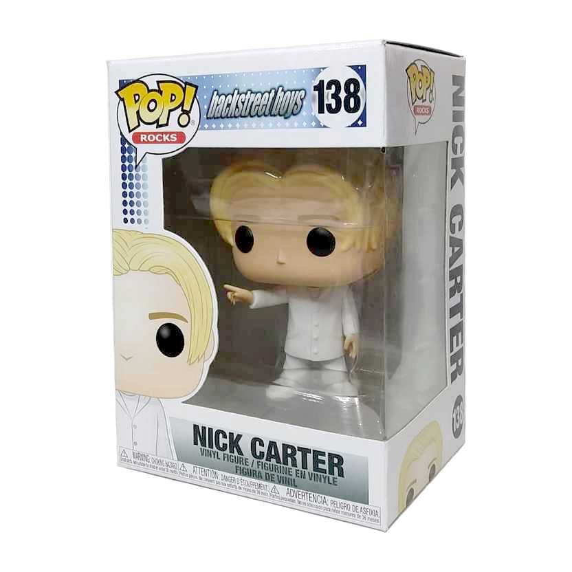 Funko Pop! Rocks Backstreet Boys Nick Carter vinyl figure número 138