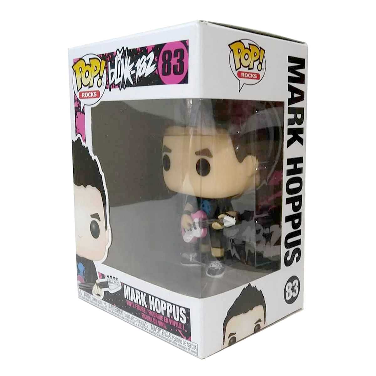 Funko Pop! Rocks Blink-182 Mark Hoppus vinyl figure número 83 