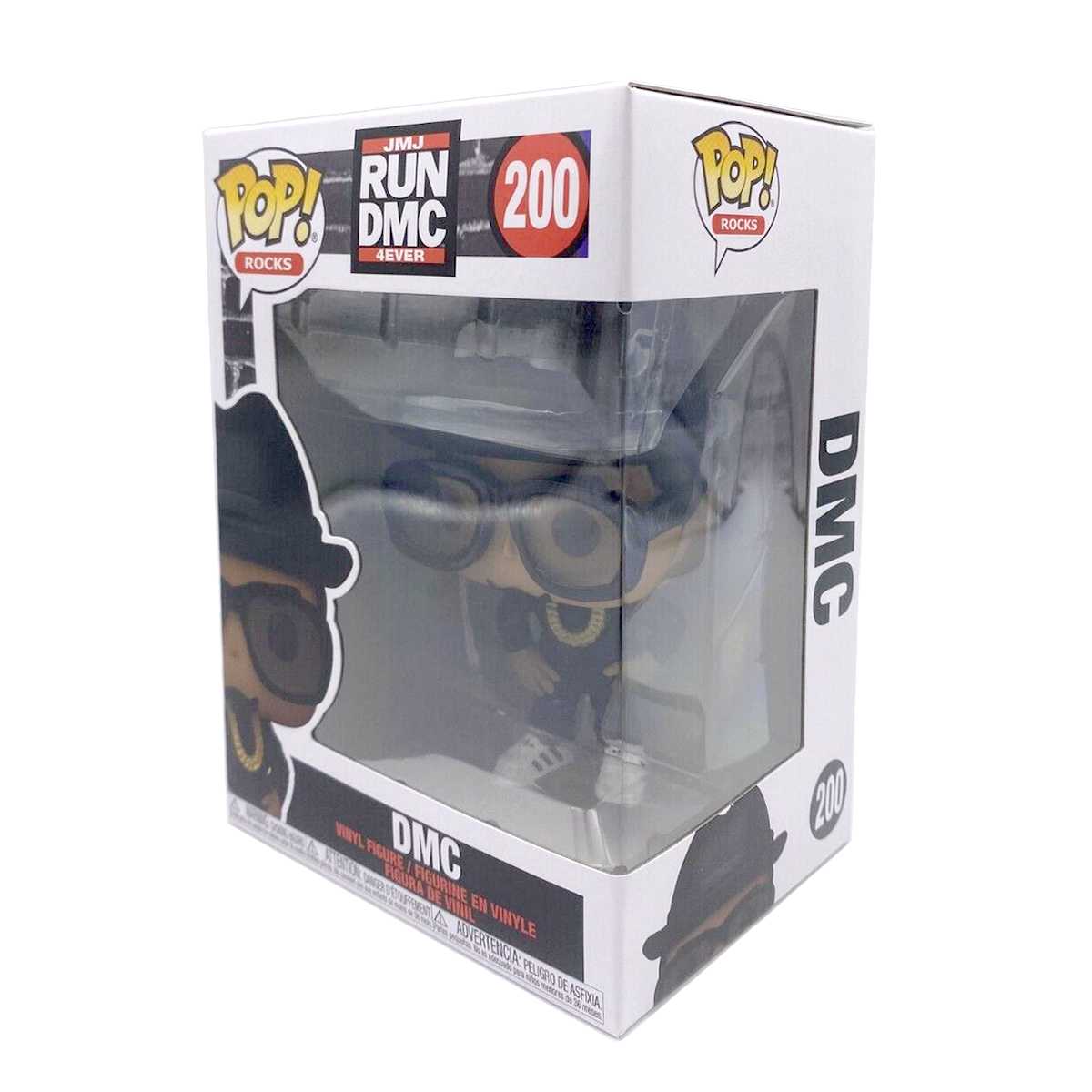 Funko Pop! Rocks JMJ Run DMC 4Ever DMC Adidas vinyl figure número 200
