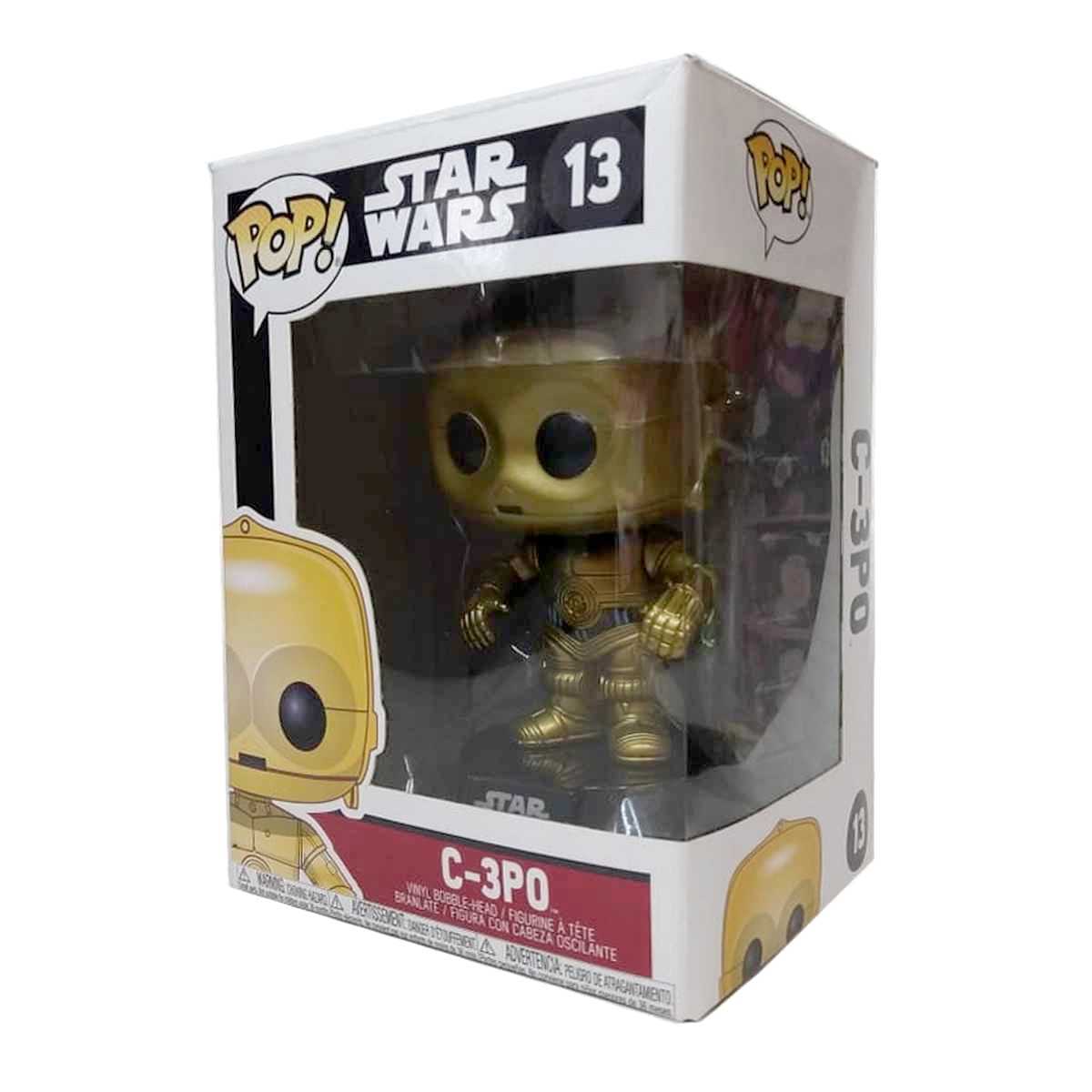 Funko Pop! Star Wars C-3PO número 13 Guerra nas Estrelas Vaulted