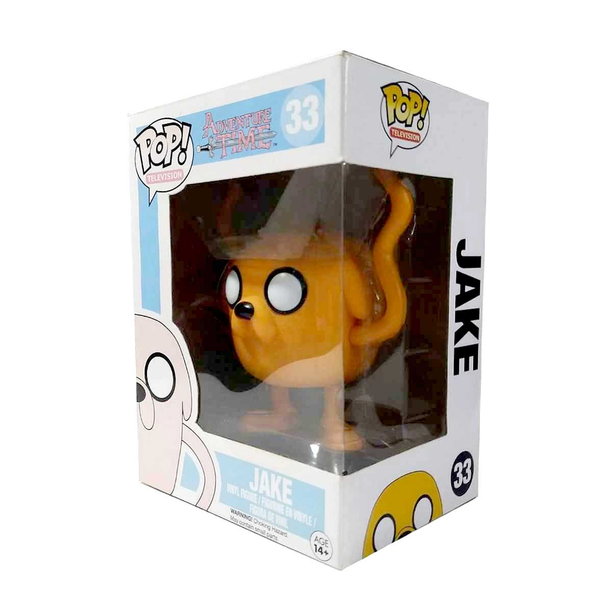Funko Pop! Television Adventure Time Jake vinyl figure número 33 VAULTED