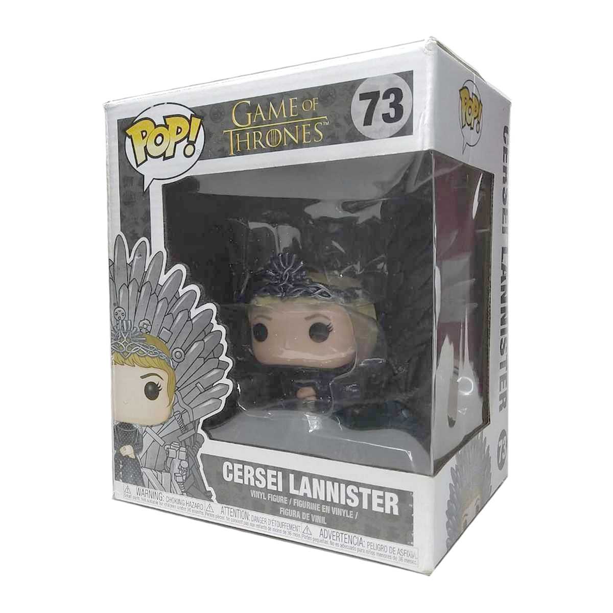 Funko Pop! Television Game of Thrones Cersei Lannister no trono vinyl figure número 73