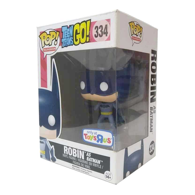 Funko Pop! Television Teen Titans Go! Robin as Batman vinyl figure número 334 ToysRus