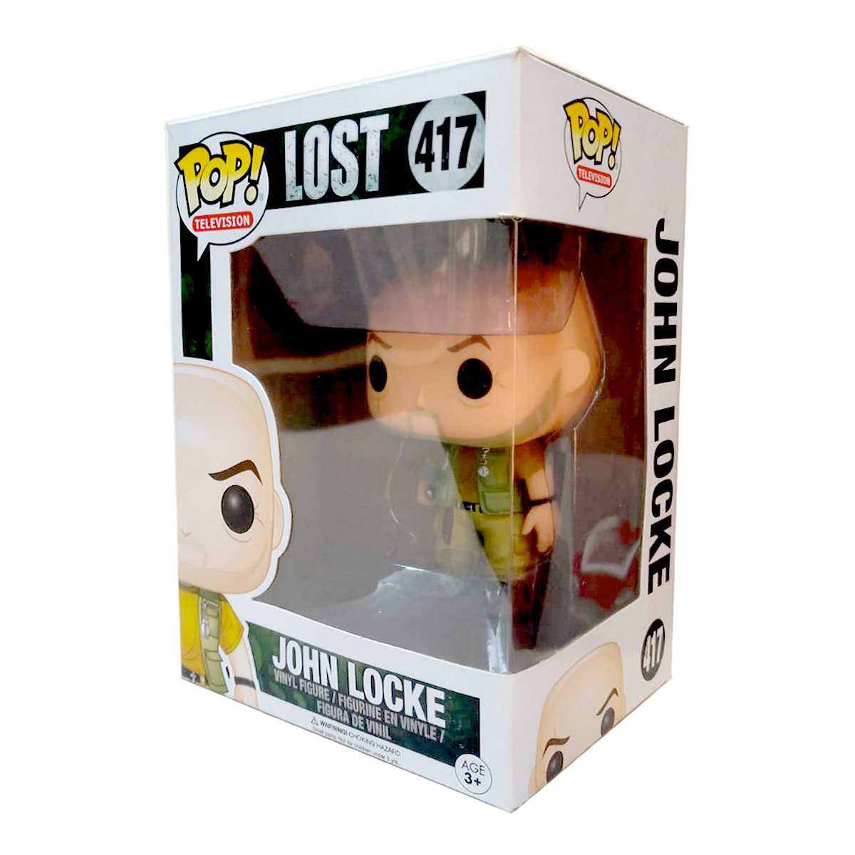 Boneco de brinquedo Funko pop Television Lost John Locke 9,5 cm em Promoção | Ofertas na