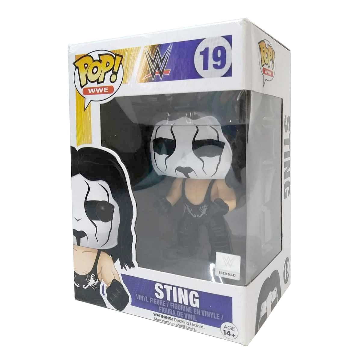 Funko Pop! WWE Sting vinyl figure número 19 World Wrestling Entertainment