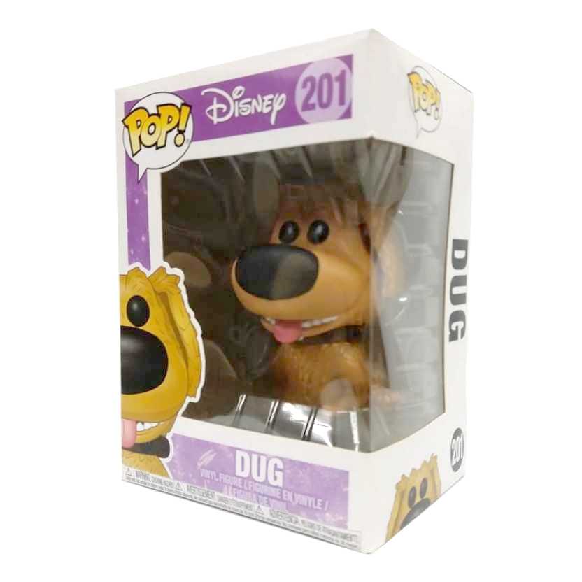 Funko Pop Disney UP Altas Aventuras cachorro DUG vinyl figure número 201