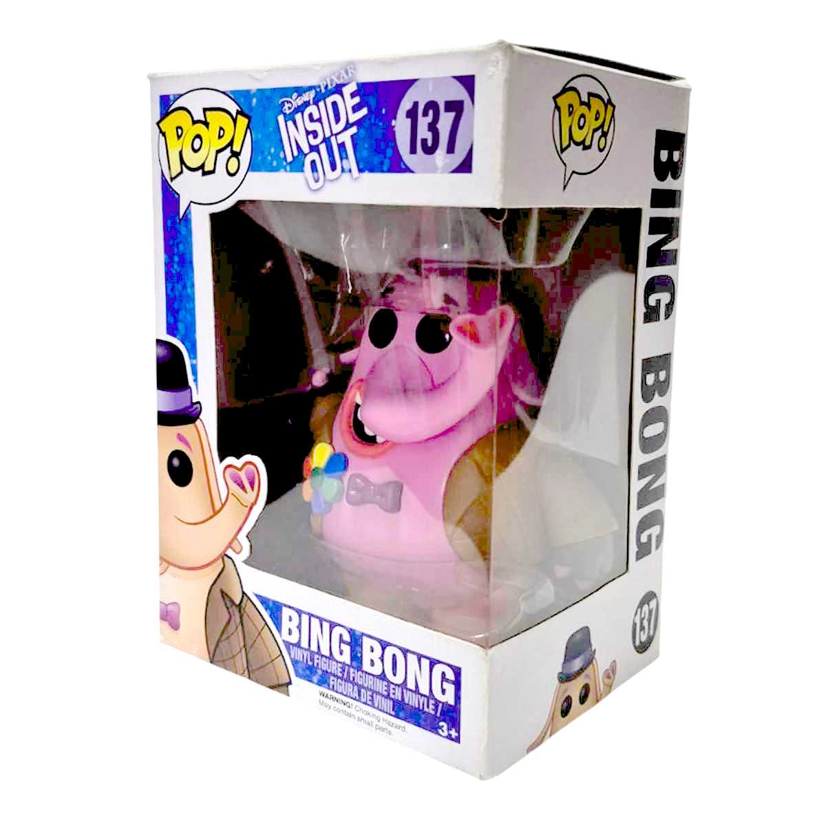 Funko Pop Divertida Mente Elefante Bing Bong Disney Inside Out vinyl figure número 137