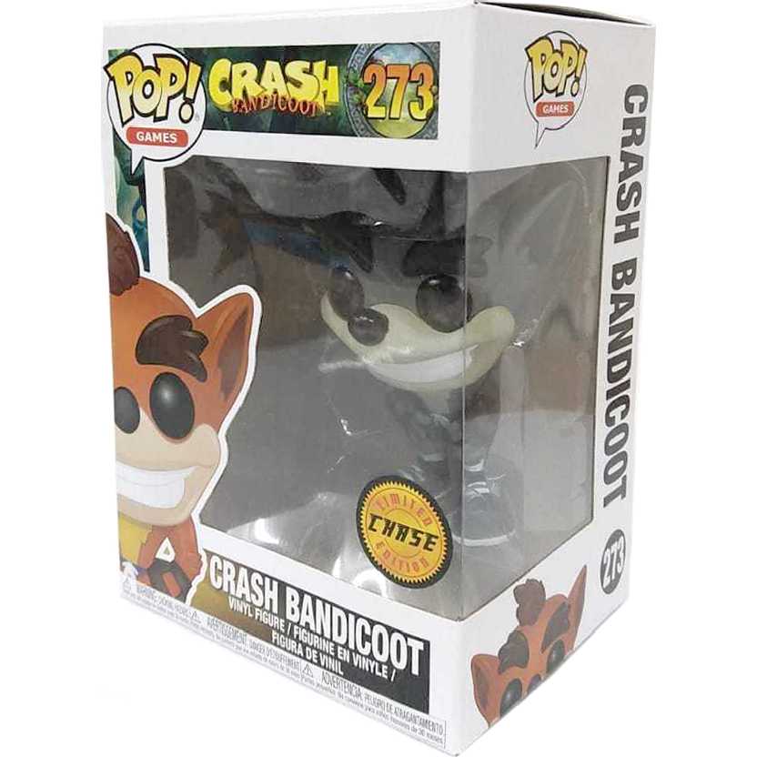 Funko Pop Games Crash Bandicoot Chase vinyl figure número 273 Original 