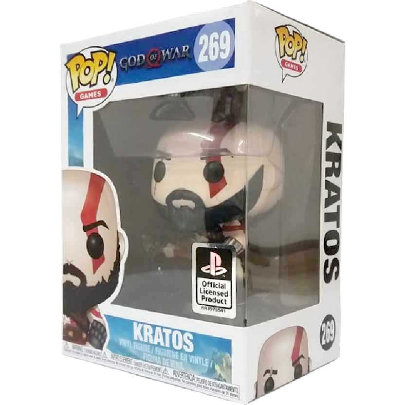 Funko Pop Games God of War Kratos vinyl figure número 269 Original