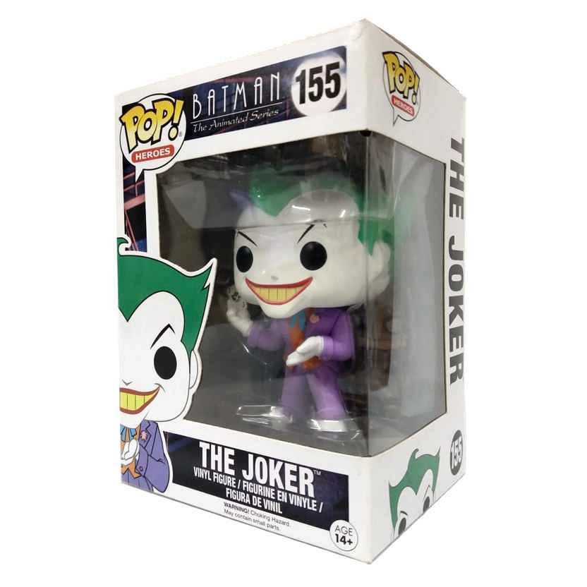 Funko Pop Heroes Batman The Animated series The Joker Coringa #155