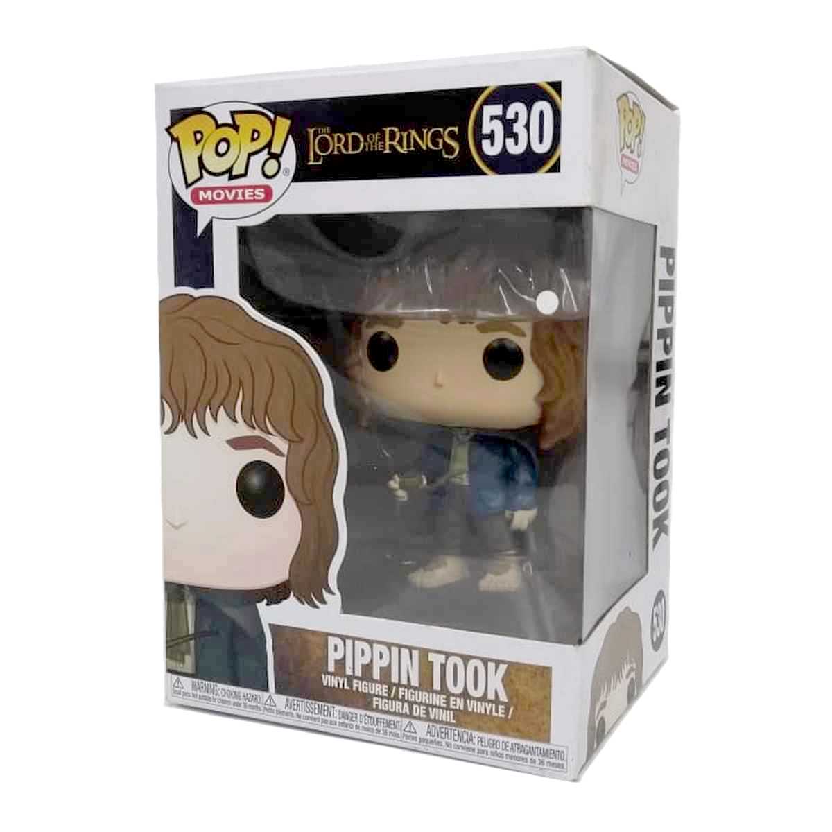 Funko Pop O Senhor dos Anéis The Lord of The Rings Pippin Took figure número 530 Vaulted