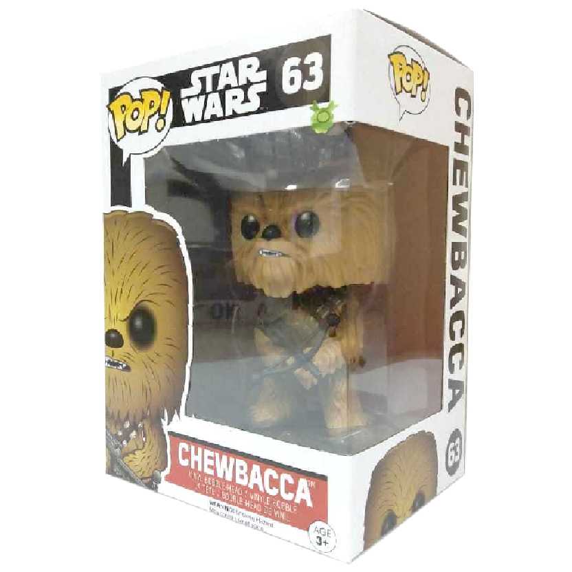 Funko Pop Star Wars O Despertar da Força Chewbacca Episode 7 The Force Awakens #63