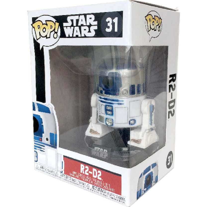 Funko Pop Star Wars R2-D2 caixa nova vinyl figure número 31