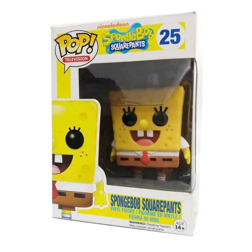 Funko Pop Television Bob Esponja calça quadrada Spongebob Squarepants #25