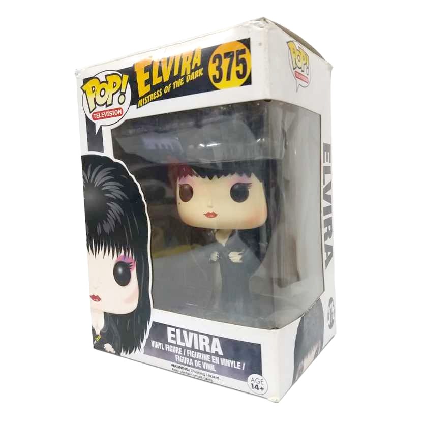 Funko Pop Television Elvira A Rainha das Trevas Mistress of The Dark vinyl figure #375