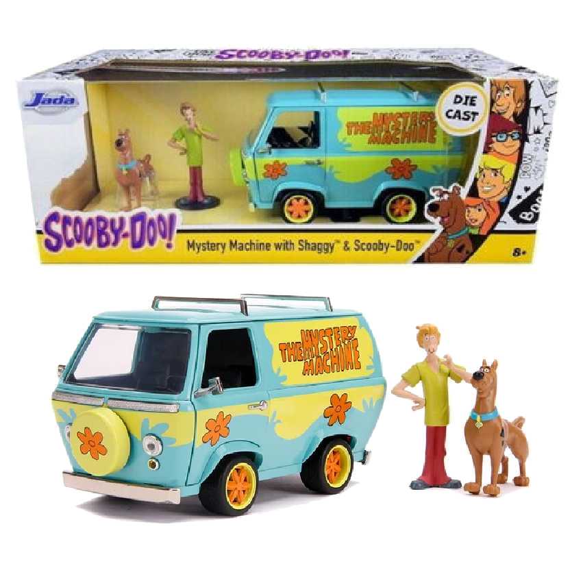 Furgão / Van Máquina de Mistério Mystery Machine Scooby Doo e Salsicha Jada escala 1/24