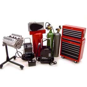 Garage Accessories Kit marca GMP escala 1/18