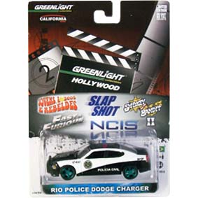 Green Machine Greenlight Fast & Furious 5 Rio Police Dodge Charger (2010) R2 44620
