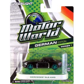 Green Machine Greenlight Motor World 7 Mercedes Benz SLS AMG R7 96070