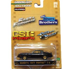 Greenlight 1/64 Hollywood Smokey and the Bandit Pontiac Firebird (1977) R1 44610 