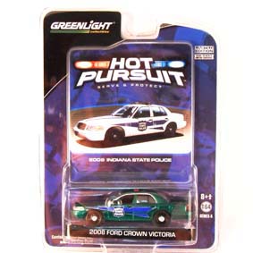 Greenlight 1/64 Miniaturas :: Green Machine Ford Crown Indiana Police (2008) R4 42610 