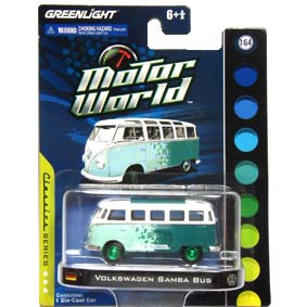 Greenlight Chase Car VW Samba Bus Kombi Motor World R3 96030 :: Green Machine