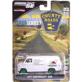 Greenlight Collectibles Green Machine County Roads series 7 Chevrolet G20 (1977) 29730 1/64