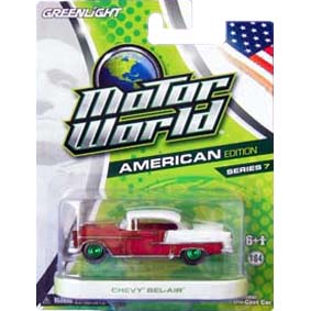 Greenlight Collectibles Green Machine Motor World 7 Chevy Bel-Air (1955) R7 96070