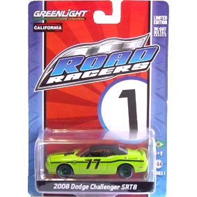 Greenlight Collectibles Green Machine Road Racers Dodge Challenger SRT8 (2008) 27600 1/64 