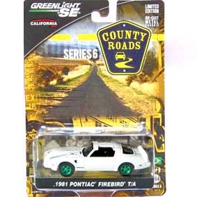 Greenlight County Roads GreenMachine Pontiac Firebird Trans Am (1981) R6 29710