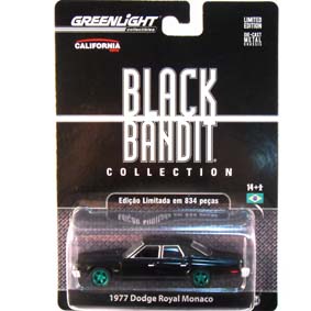 Greenlight Green Machine :: Black Bandit Dodge Royal Monaco (1977) 1/64 R6 27670