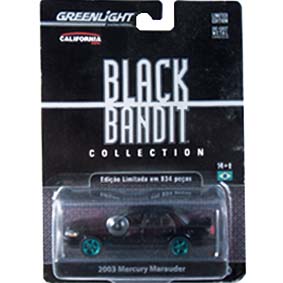 Greenlight Green Machines 2003 Mercury Marauder Black Bandit R6 27670