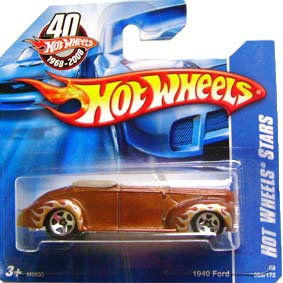 Guia 2008 Hot Wheels 1940 Ford Marrom M6935 series 069/172