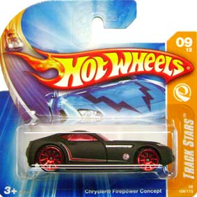 Guia Hot Wheels 2008 Chrysler Firepower Concept M7011 series 09/12 100/172