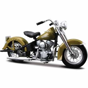 Harley Davidson Maisto 74FL Hydra Glide S-29 (1953) escala 1/18 