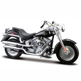 Harley Davidson Maisto FLSTFI Fat Boys S-29 (2004) similar do Exterminador do Futuro 2