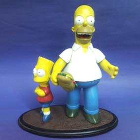 Homer e Bart Simpson