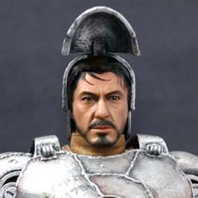 Hot Toys Iron Man 1 2.0 Boneco Homem de Ferro Mark I Tony Stark