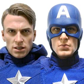 Hot Toys The Avengers Captain America - Capitão América Os Vingadores filme