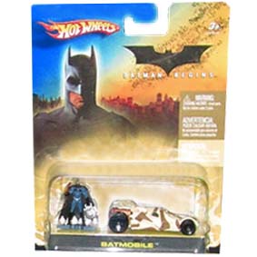Hot Wheels 2005 Batmobile Tumbler + Batman Begins H6294