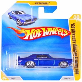 Hot Wheels 2009 Mercury Cougar Eliminator (1969) N4011 series 08/42 008/166